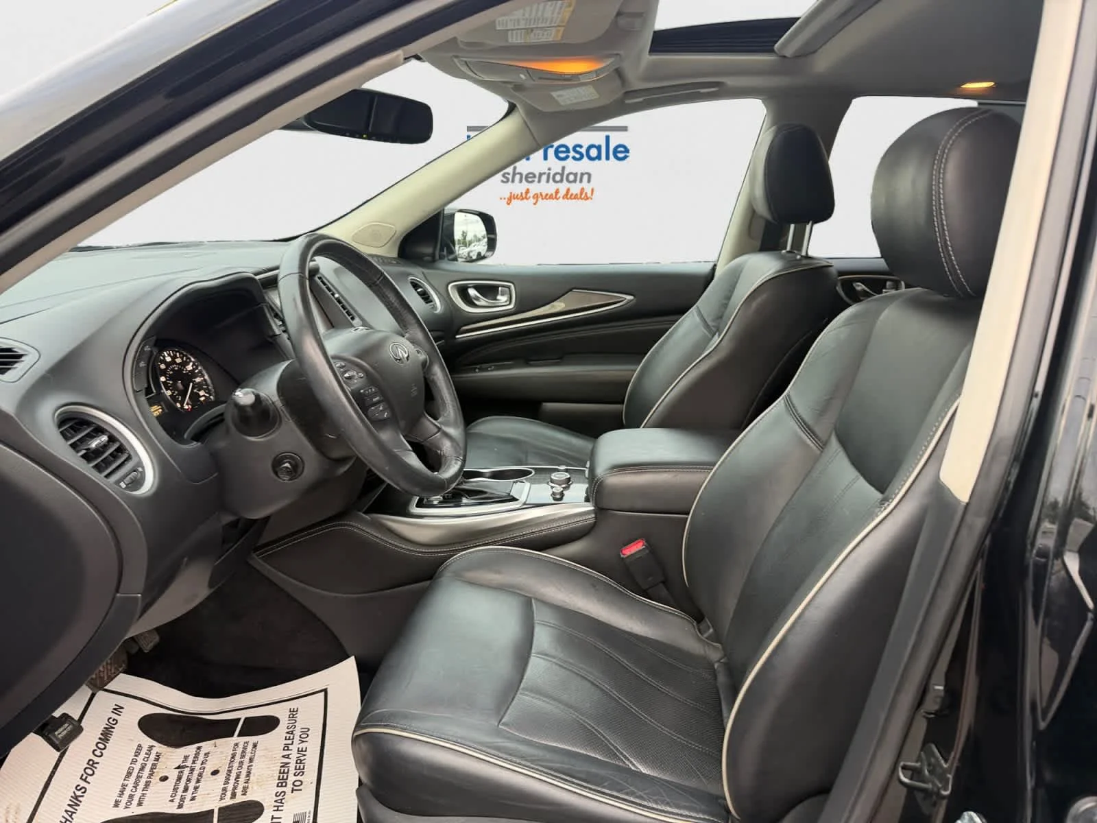 Used 2019 Black Obsidian INFINITI PURE image 12