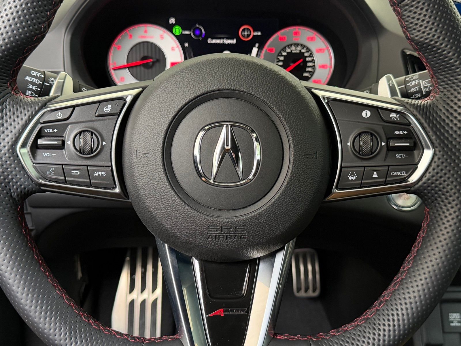 Used 2022 Gray Acura A-Spec Advance Package image 9