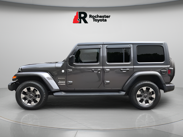 Used 2020 Gray Jeep Unlimited Sahara image 4