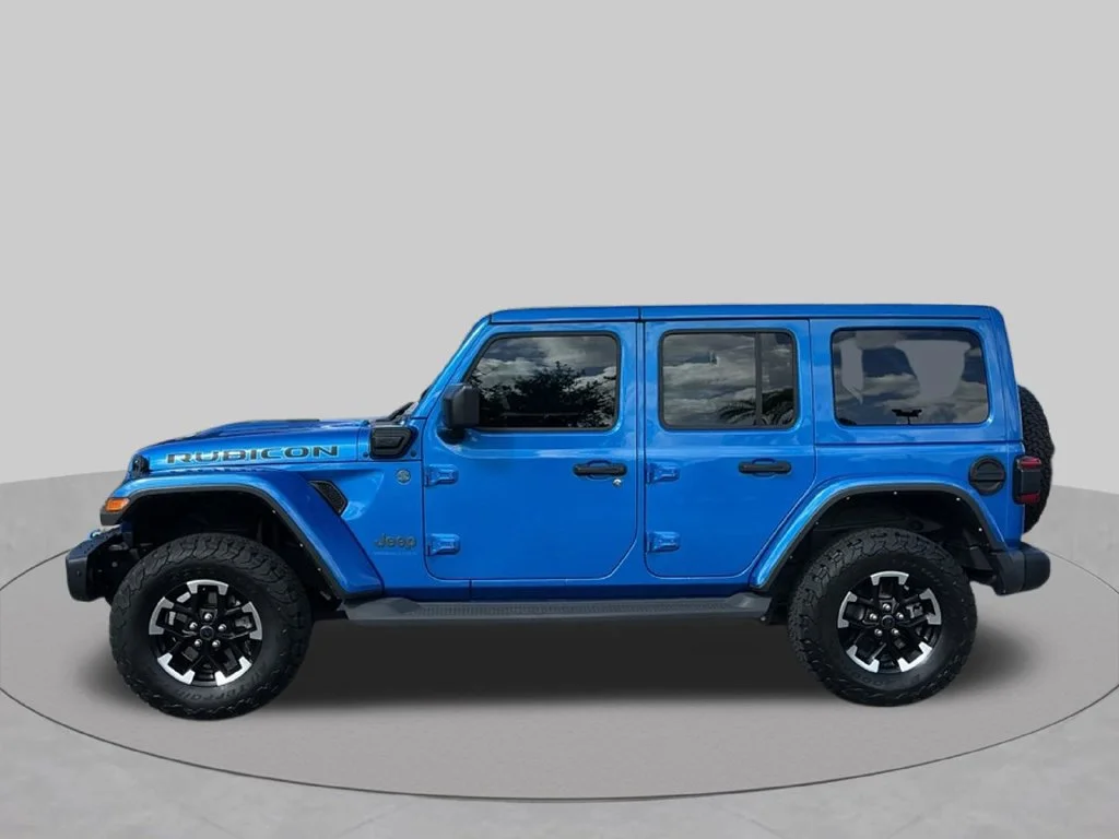 Used 2024 Blue Jeep Rubicon 4xe image 3