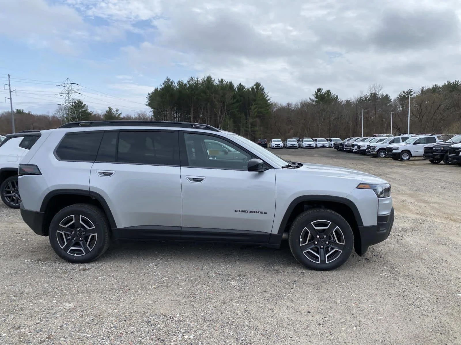 New 2026 Silver Zynith Clearcoat Jeep Laredo image 2