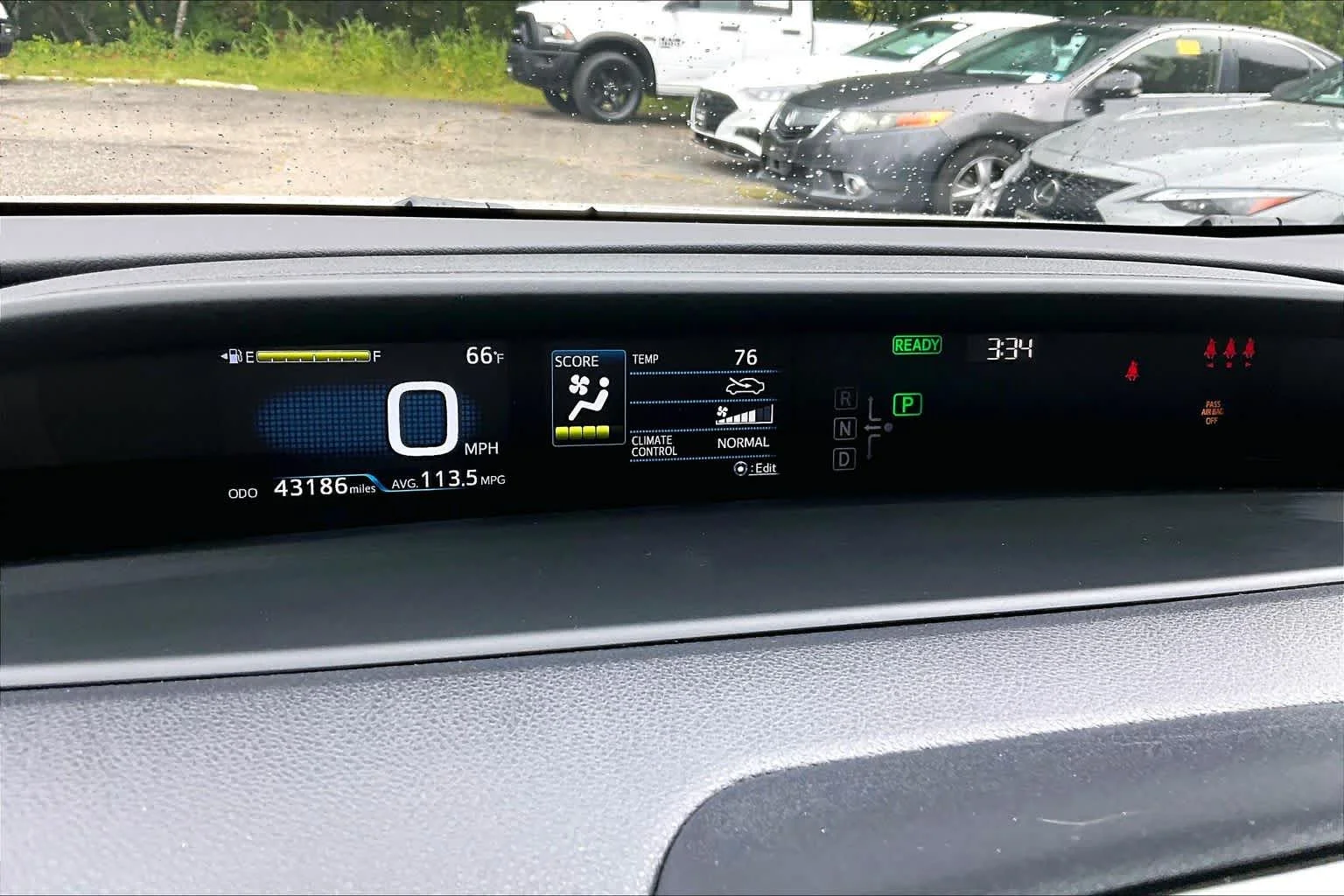 Used 2020 Blizzard Pearl Toyota LE image 24
