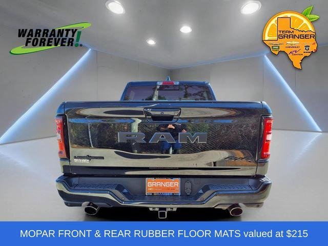 New 2026 Diamond Black Crystal Pearl-Coat Exterior Paint RAM LONE STAR image 8