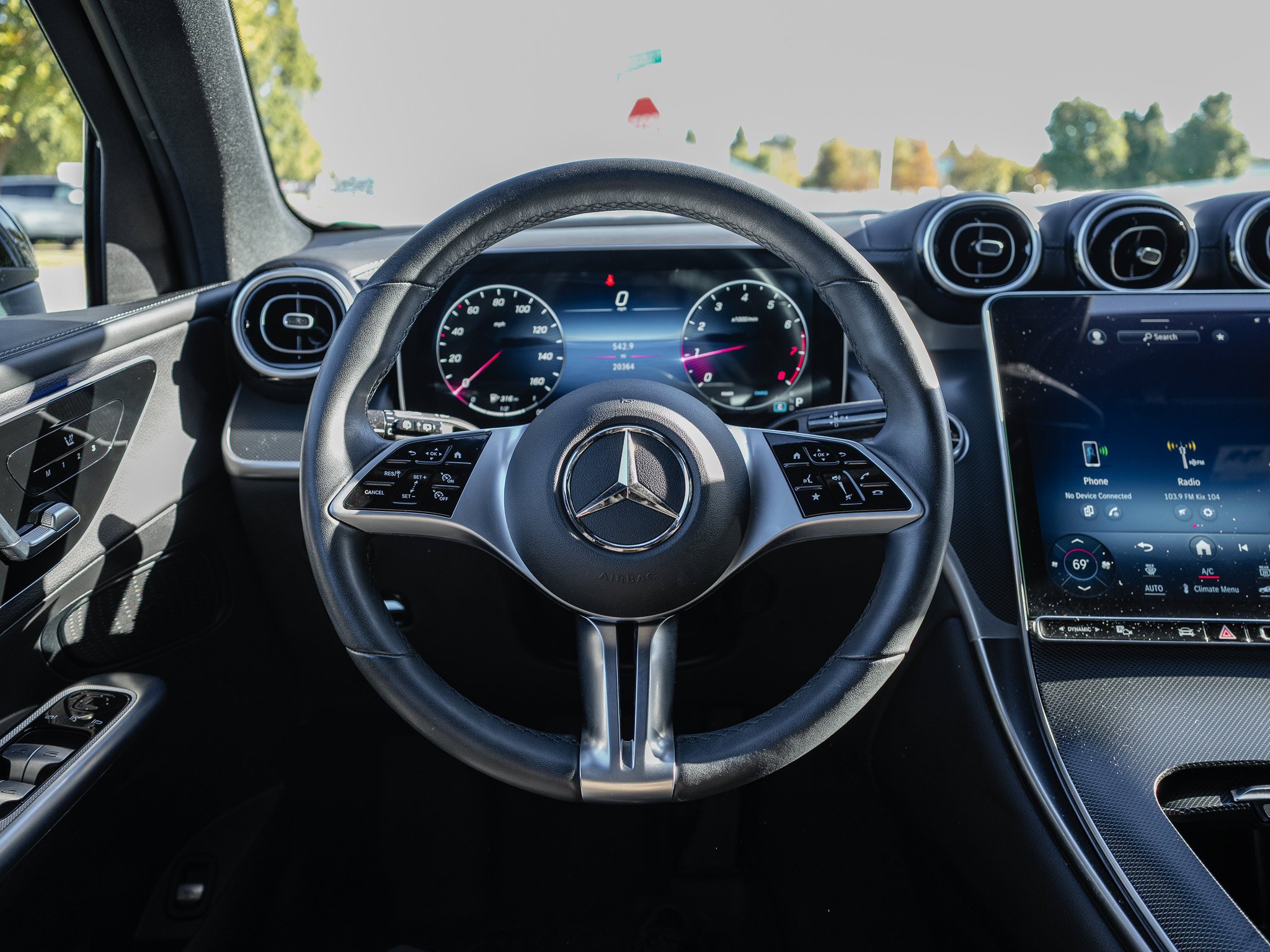 Certified Used 2024 Obsidian Black Metallic Mercedes-Benz GLC 300 image 17