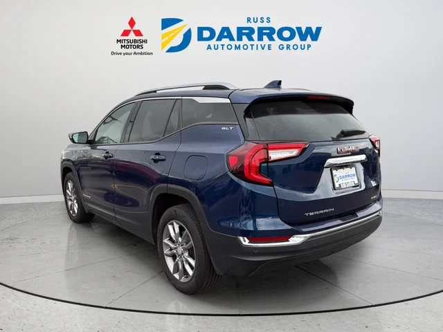Used 2022 Blue GMC SLT image 3