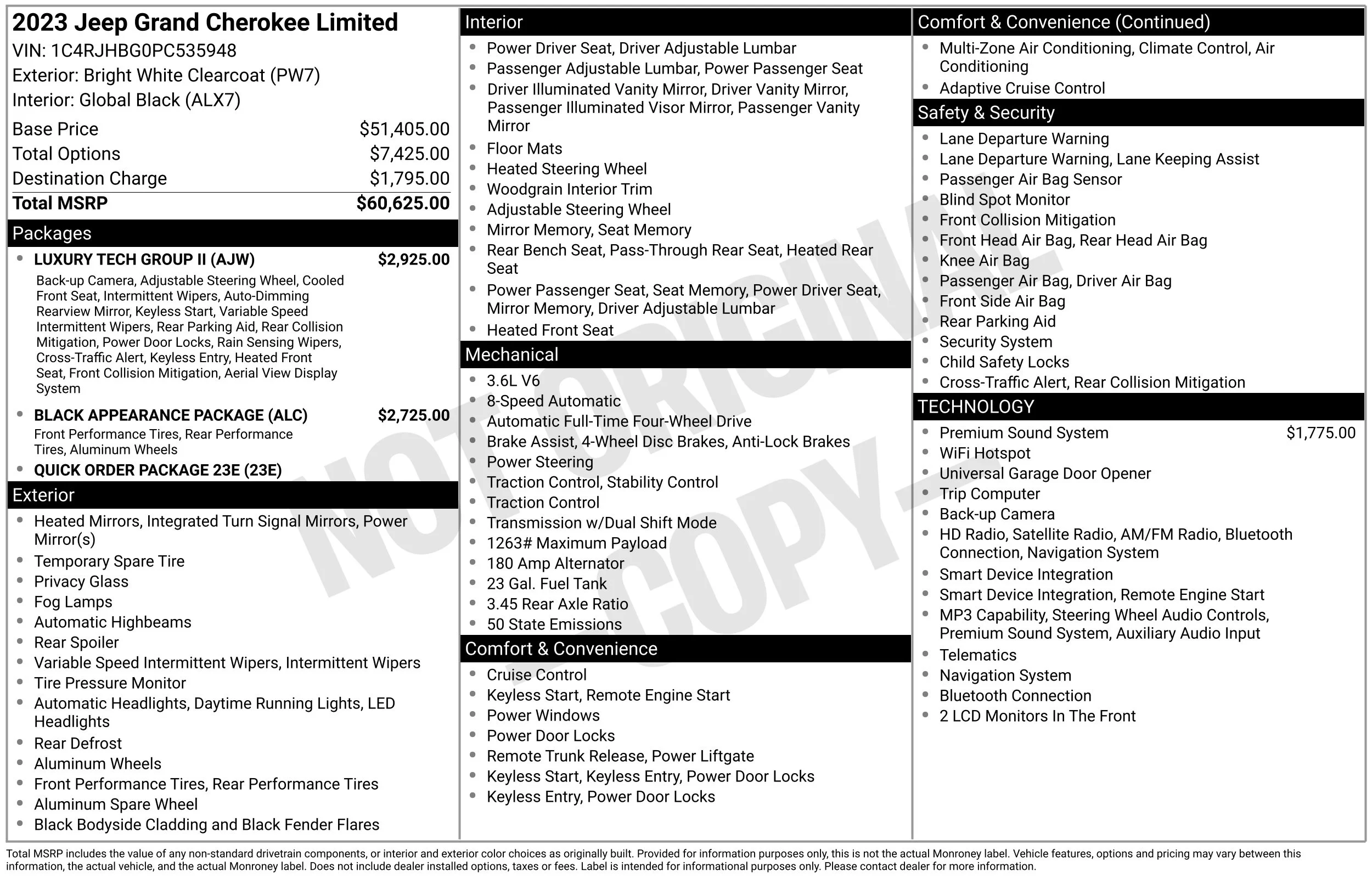 Certified Used 2023 White Jeep Limited image 8