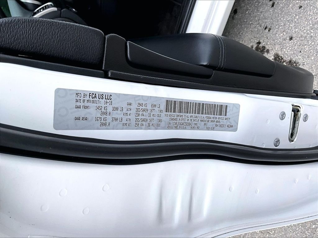 Used 2019 Bright White Clearcoat Jeep Altitude image 35