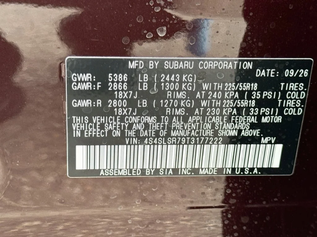New 2026 Red Subaru Limited Hybrid image 43
