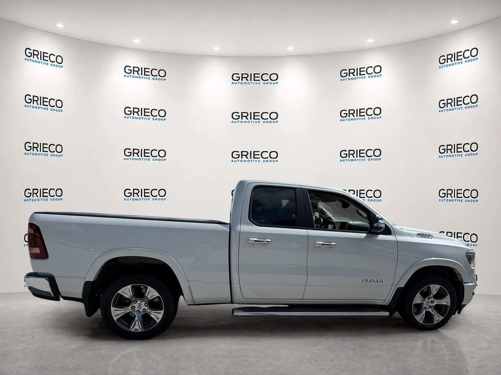 Used 2020 Ivory White Ram Laramie image 8