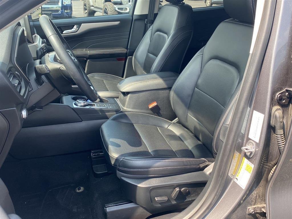 Used 2021 Carbonized Grey Ford SEL image 2