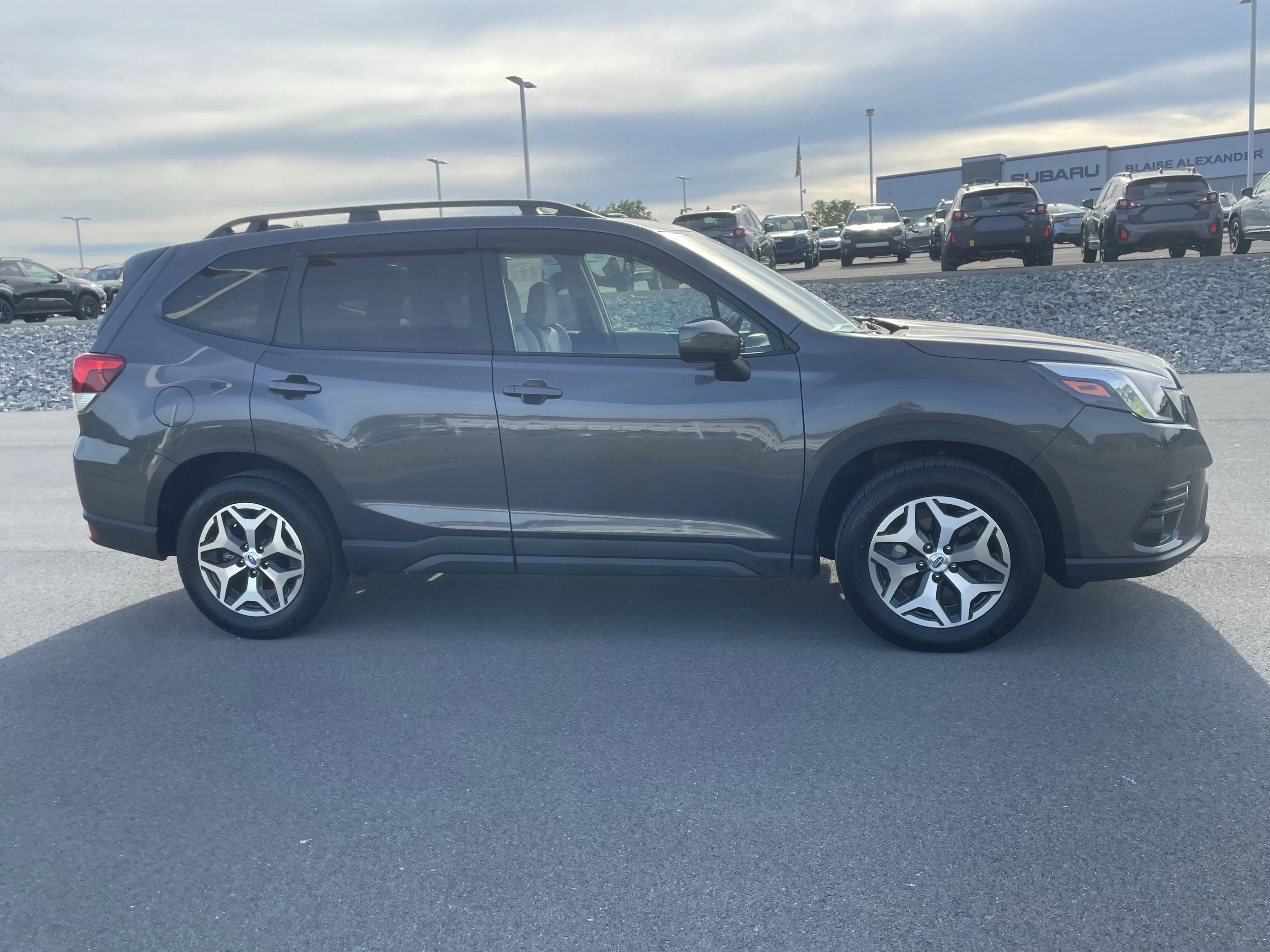 Used 2024 Magnetite Gray Metallic Subaru Premium image 2