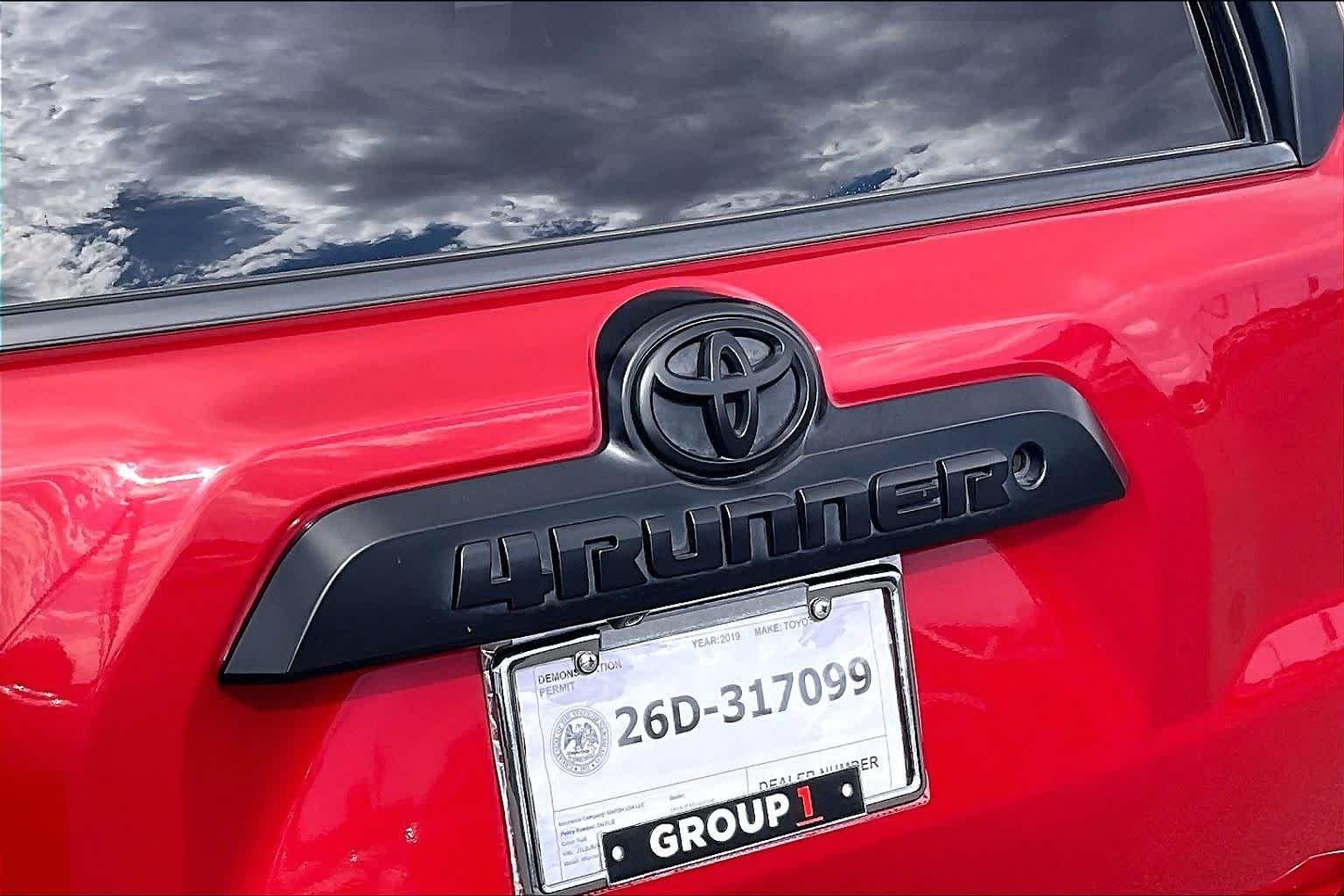 Used 2019 Barcelona Red Metallic Toyota TRD Off Road Premium image 29