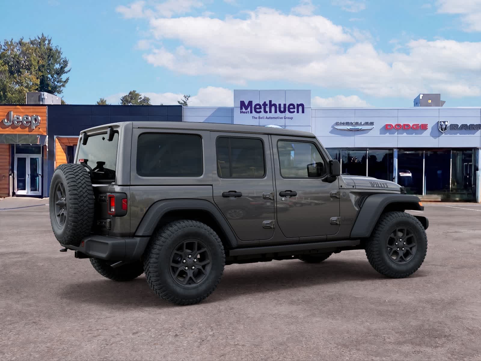 New 2026 Granite Crystal Metallic Clearcoat Jeep Willys image 4
