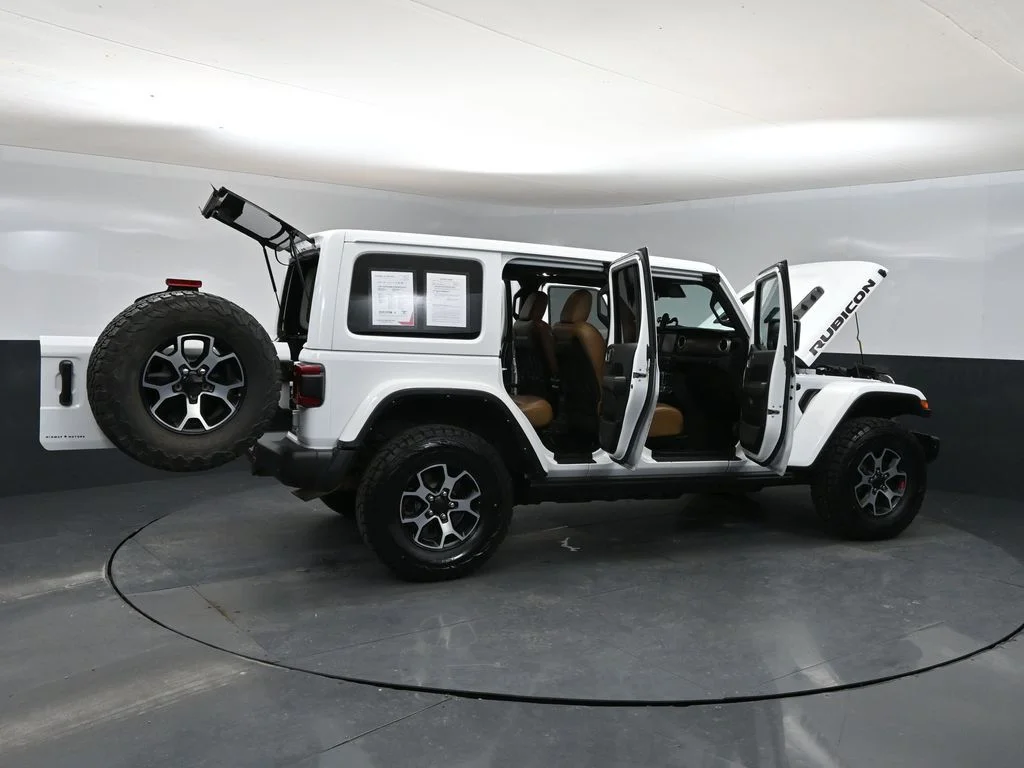 Used 2021 White Jeep Unlimited Rubicon image 40