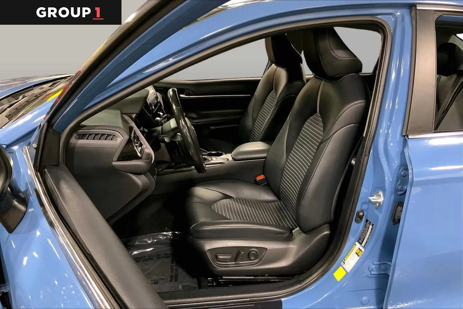 Certified Used 2024 Cavalry Blue Toyota SE image 8