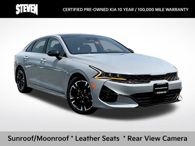 Certified Used 2023 Gray Kia GT-Line image 1