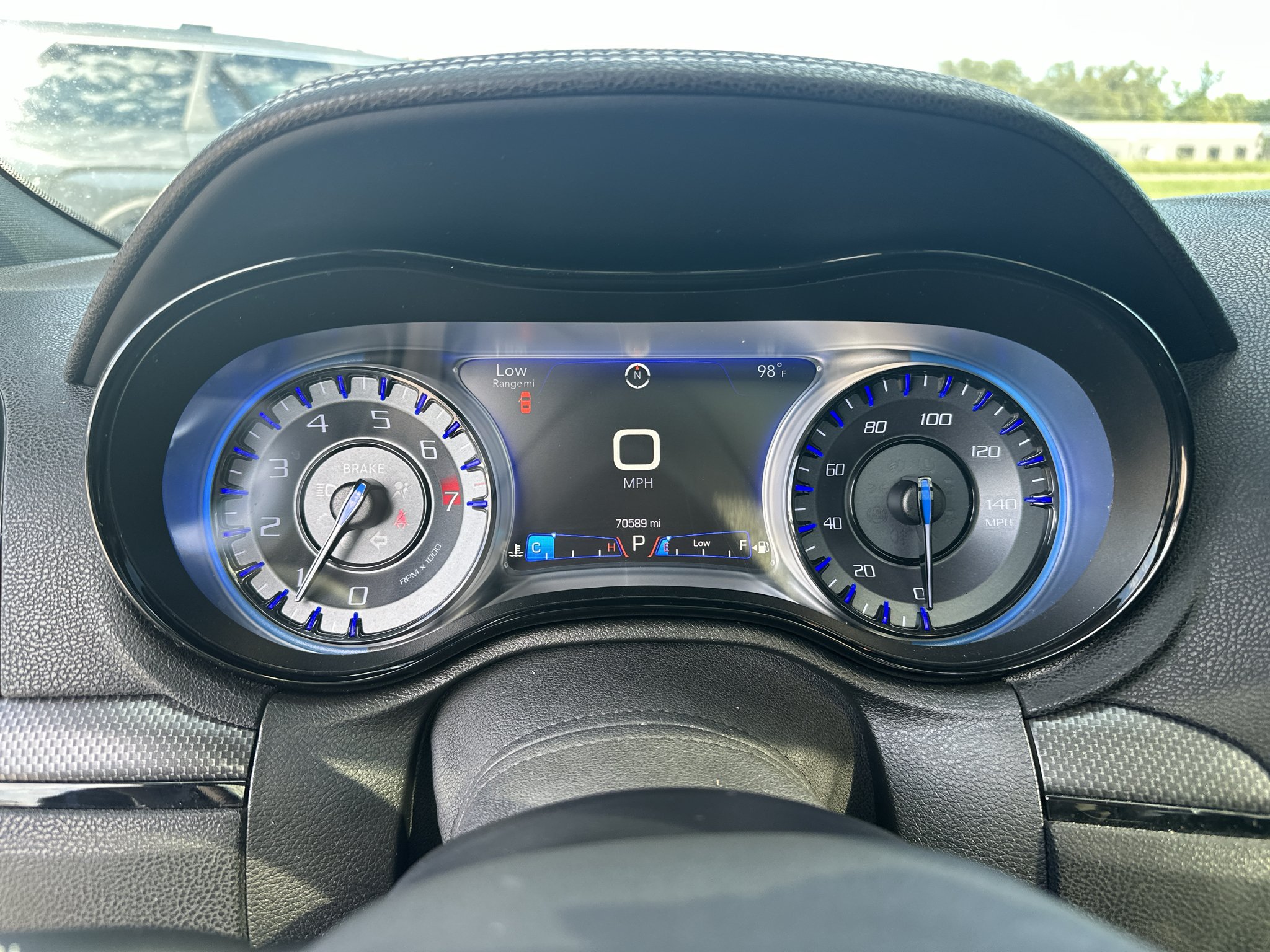 Used 2016 Jazz Blue Pearlcoat Chrysler Base image 20