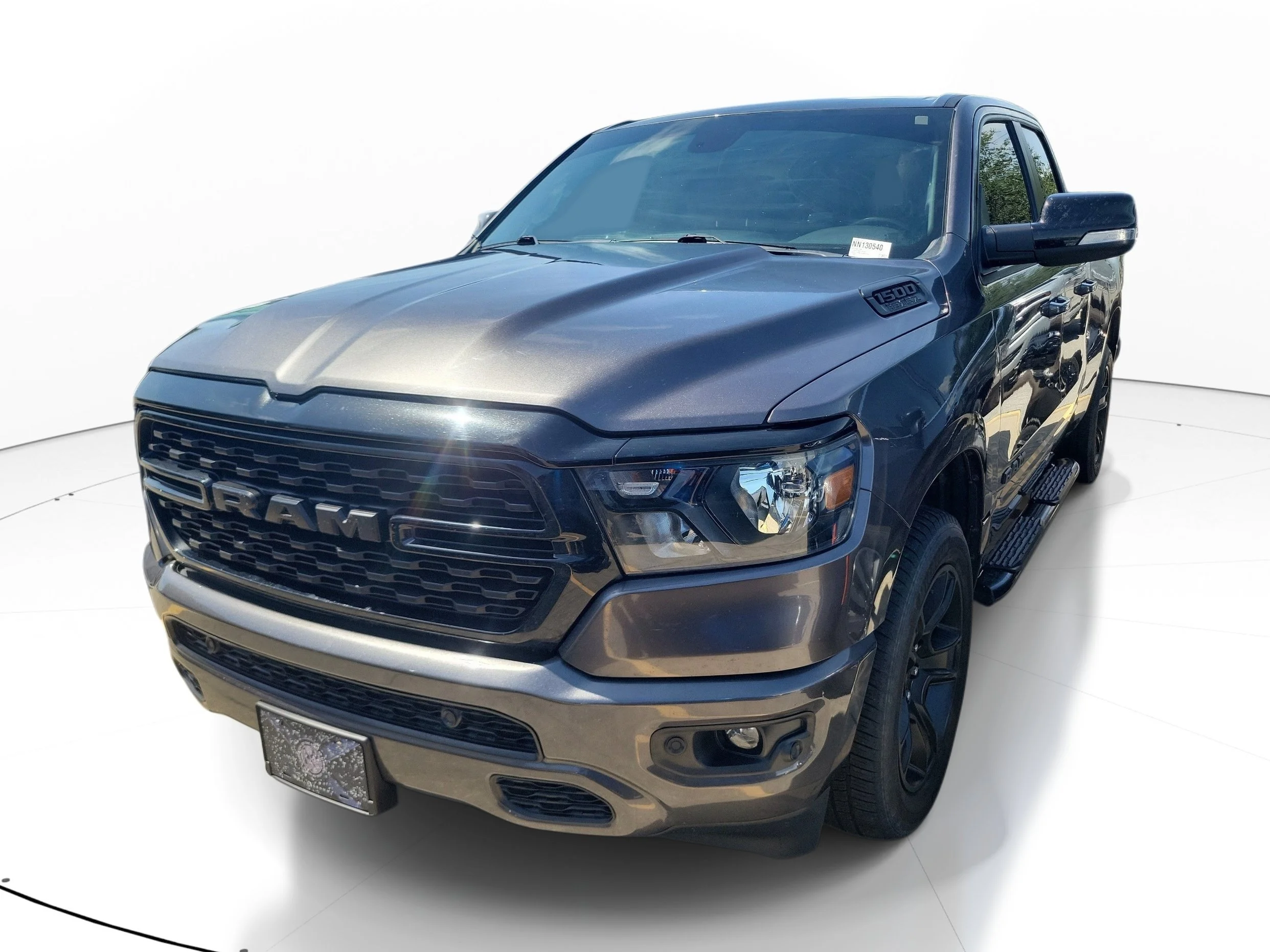 Used 2022 Granite Crystal Metallic Clearcoat Ram Big Horn image 3