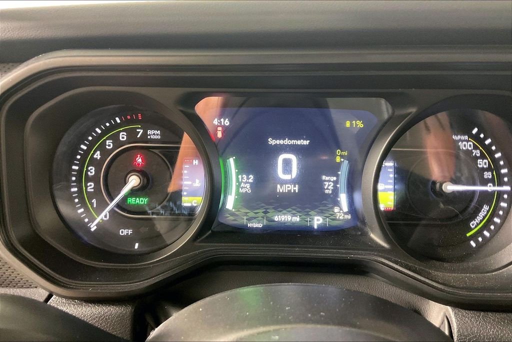 Used 2024 White Jeep Rubicon 4xe image 12