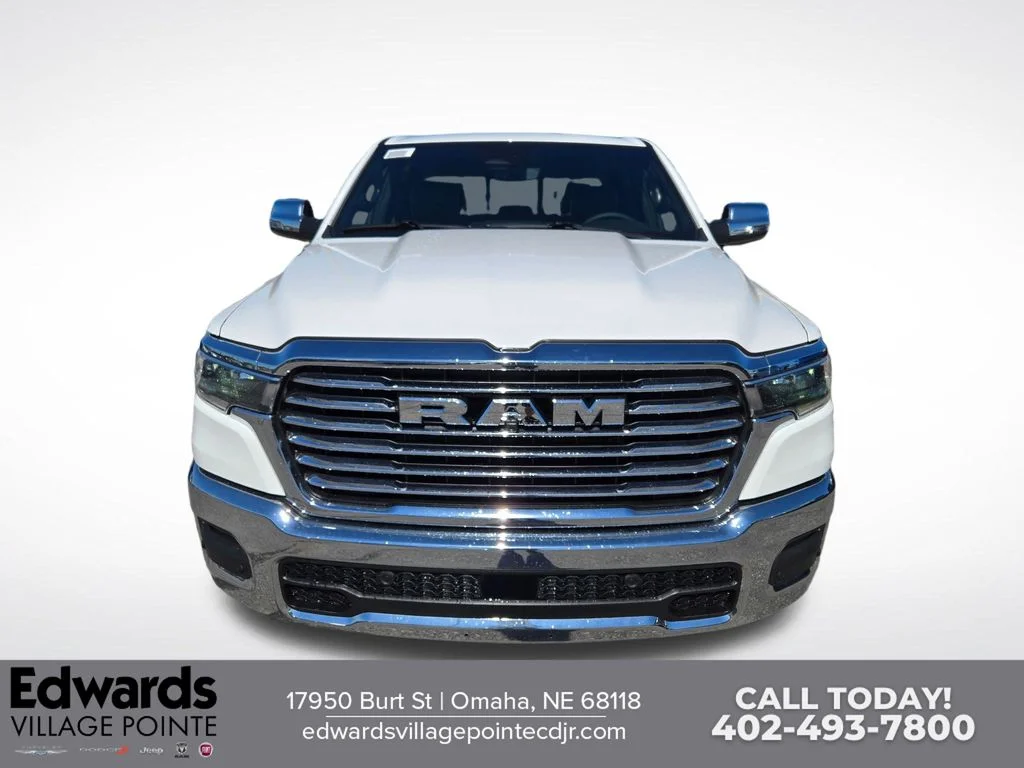 New 2026 Bright White Clear-Coat Exterior Paint RAM Laramie image 8