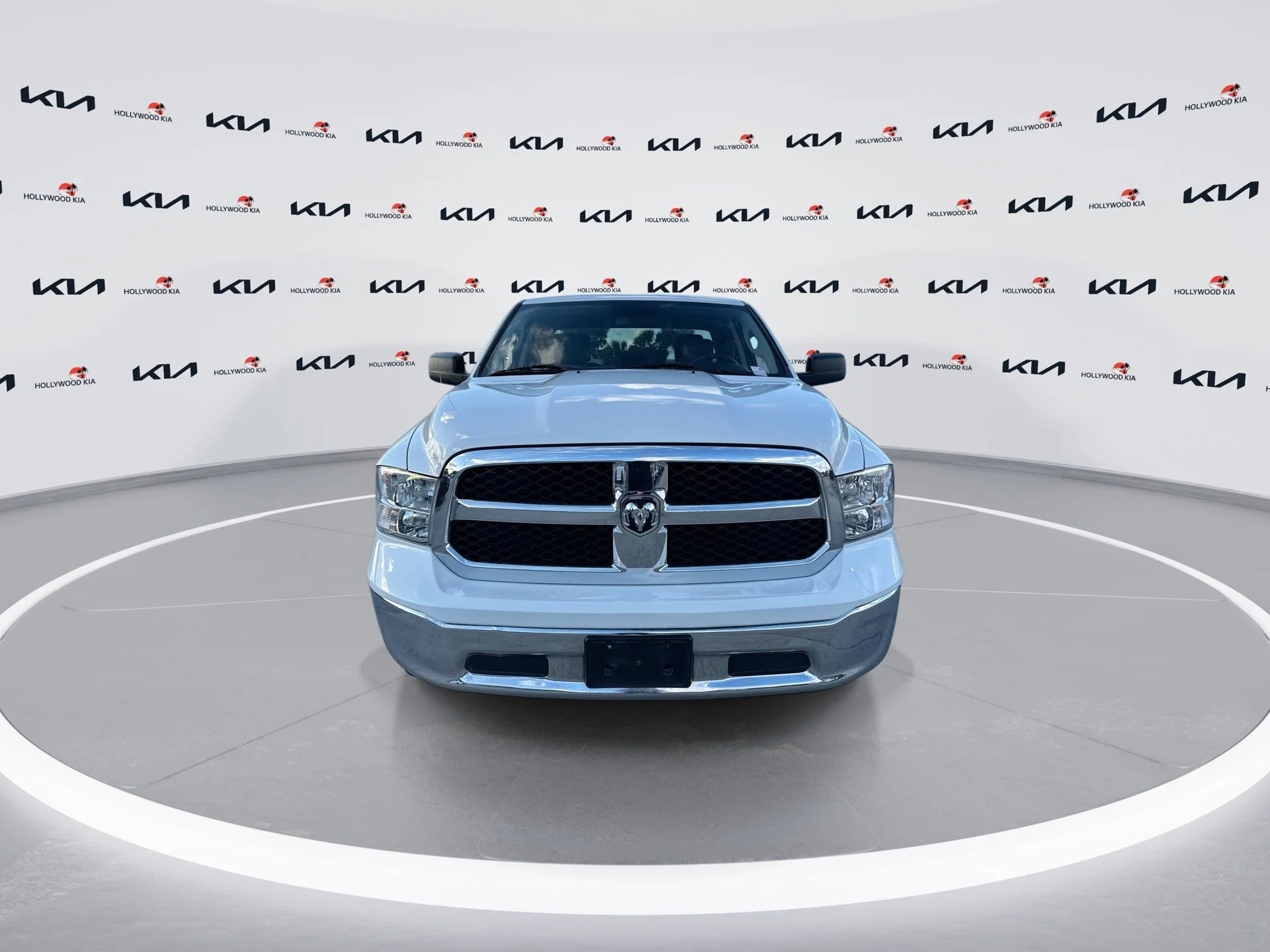 Used 2024 Bright White Clearcoat Ram SLT image 3