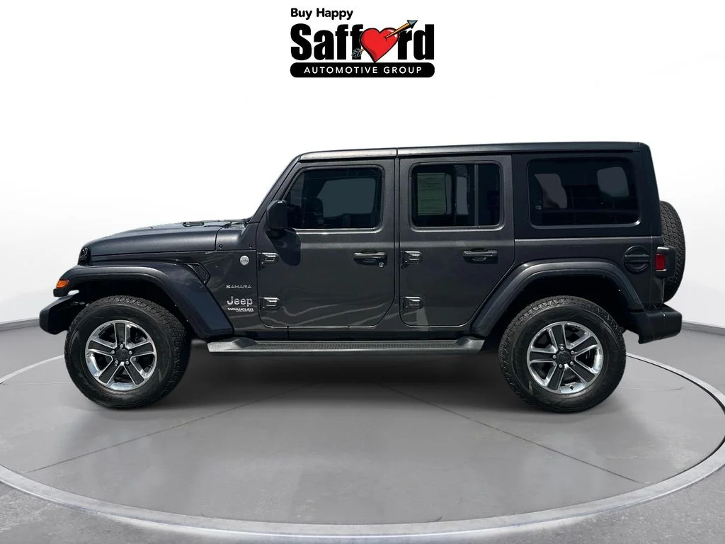 Used 2022 Gray Jeep Unlimited Sahara image 4