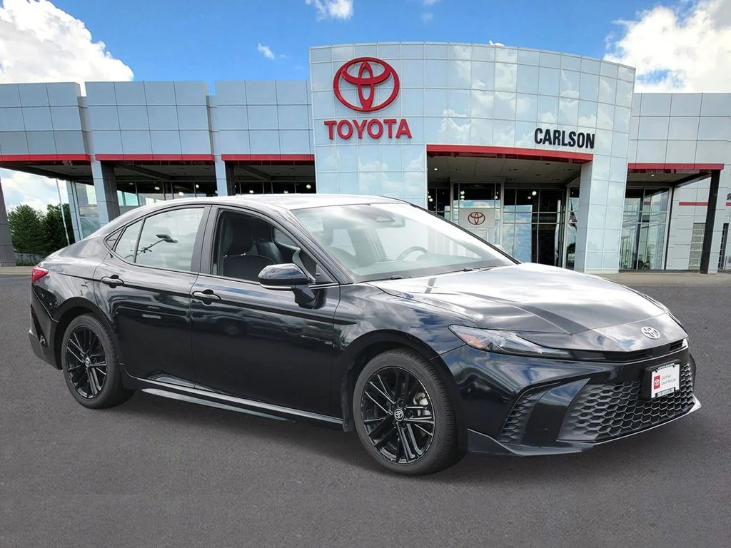 Certified 2025 Toyota Camry SE with VIN 4T1DAACK9SU035080 for sale in Minneapolis, Minnesota