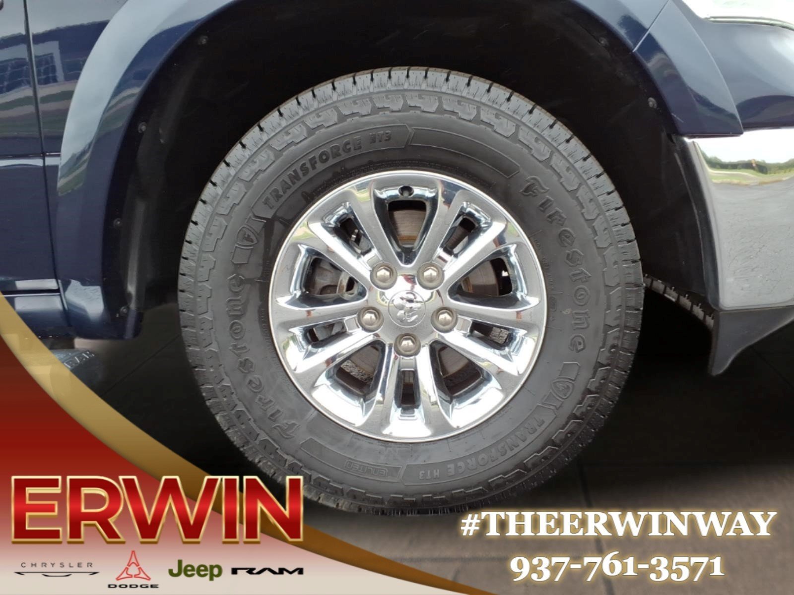 Used 2016 Blue Streak Pearl Coat RAM Laramie image 9