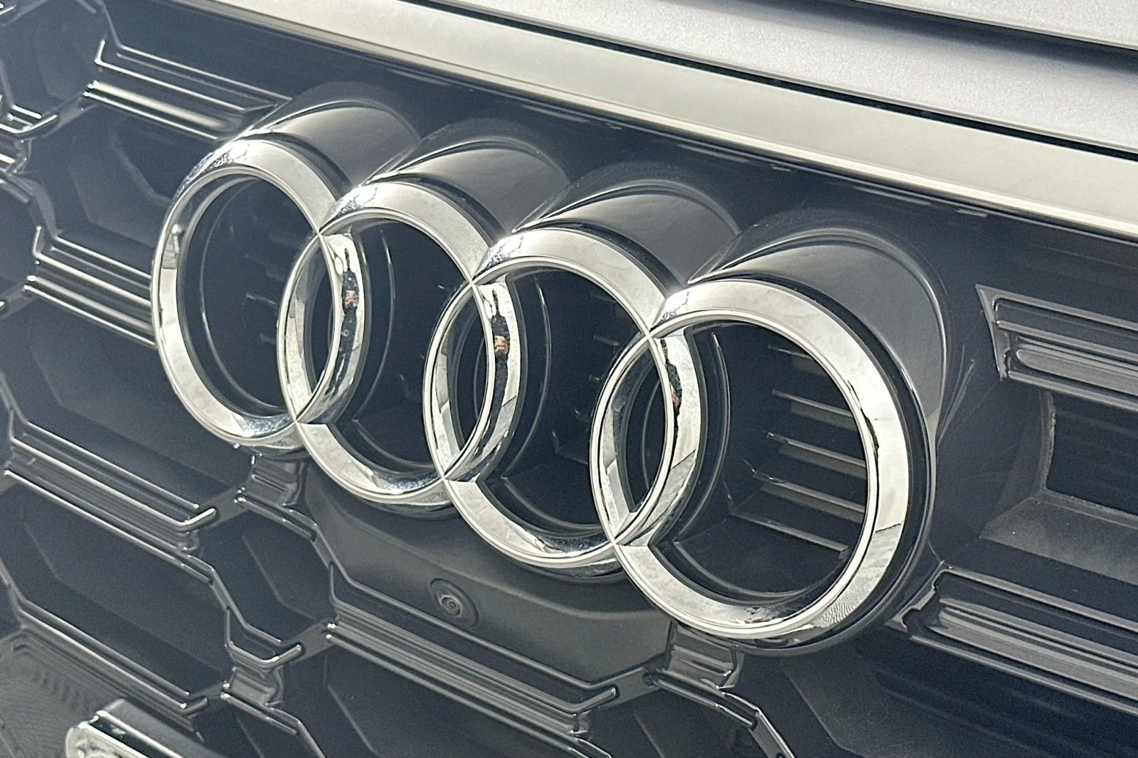 Used 2023 Florett Silver Metallic Audi S line Premium Plus image 14