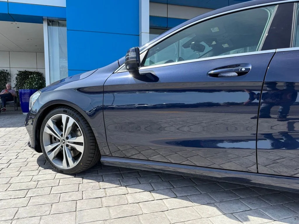 Used 2018 Blue Mercedes-Benz CLA 250 image 13