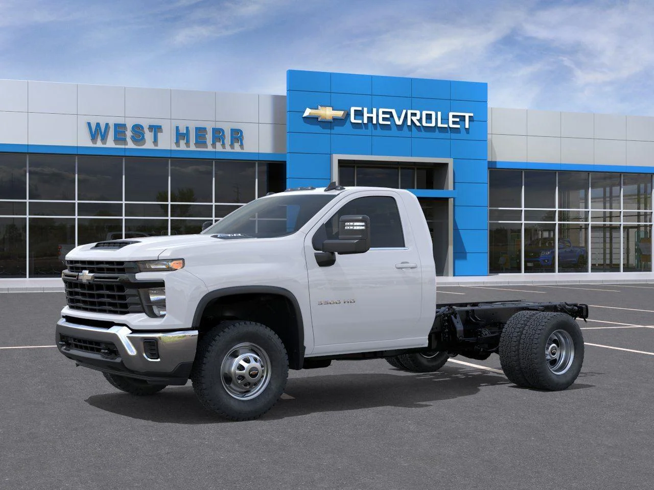 New 2026 Summit White Chevrolet Work Truck image 2