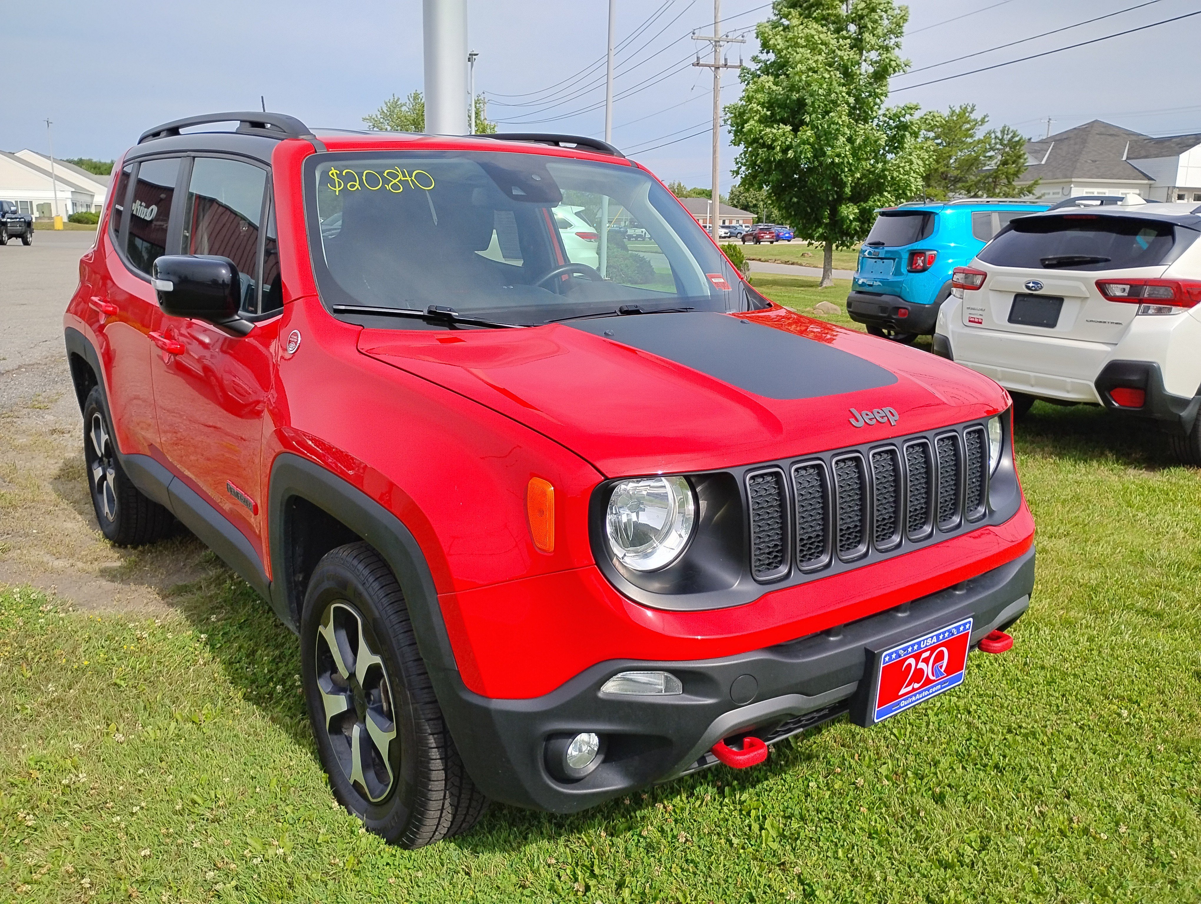 Used 2022 Colorado Red Clearcoat Jeep Trailhawk image 3