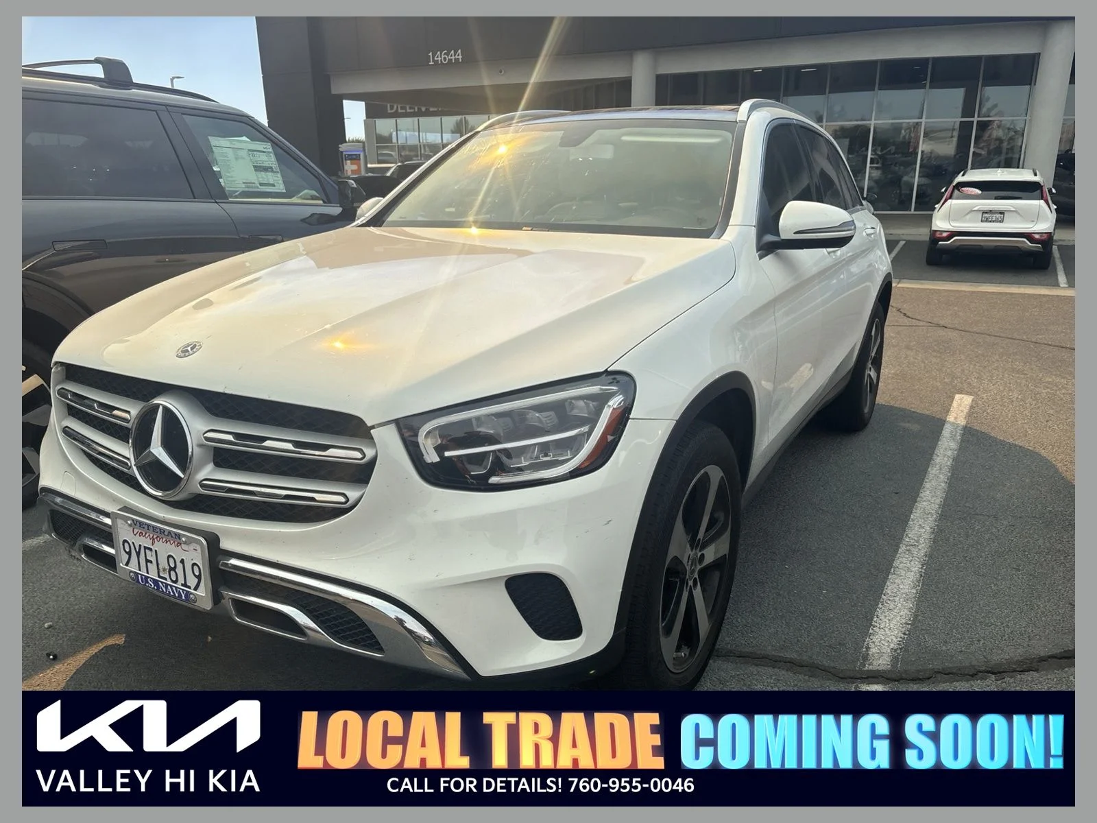 Used 2020 Polar White Mercedes-Benz GLC 300 image 1