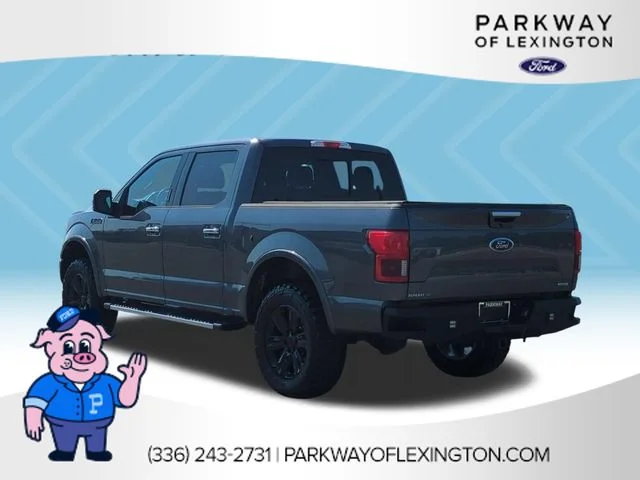 Used 2018 Gray Ford Lariat image 3