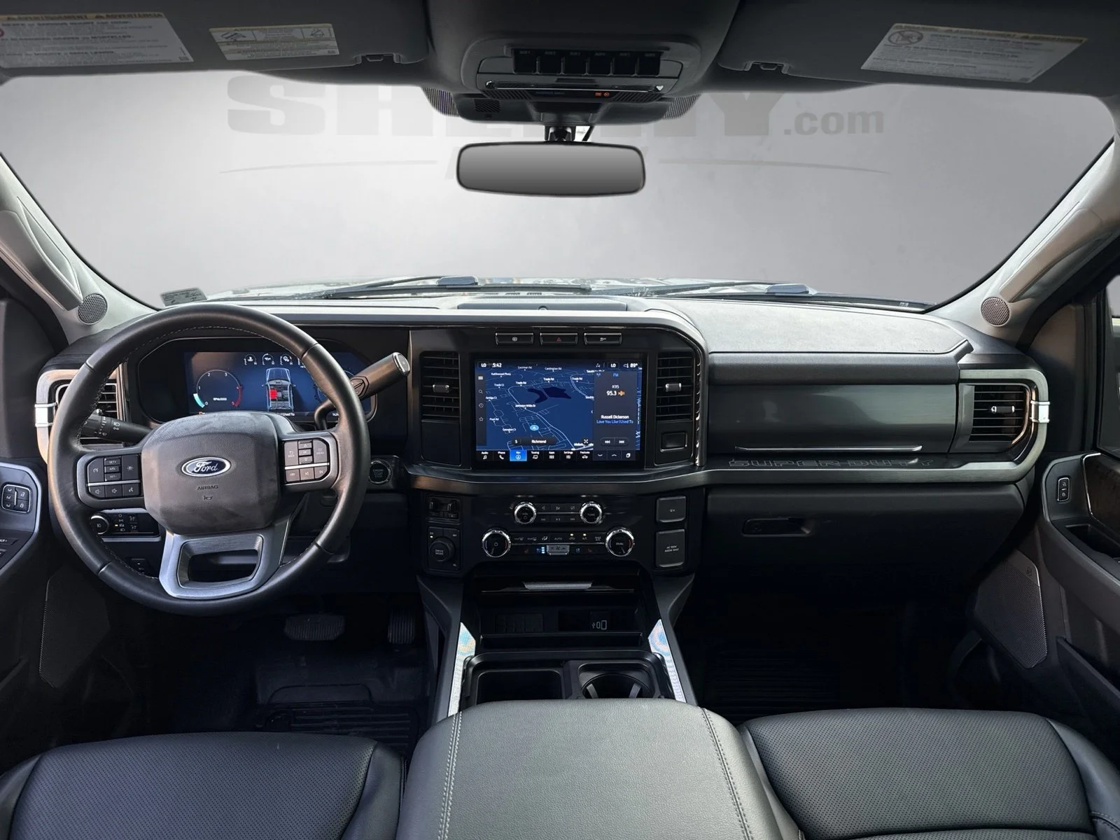 Used 2024 Carbonized Gray Metallic Ford Lariat image 3