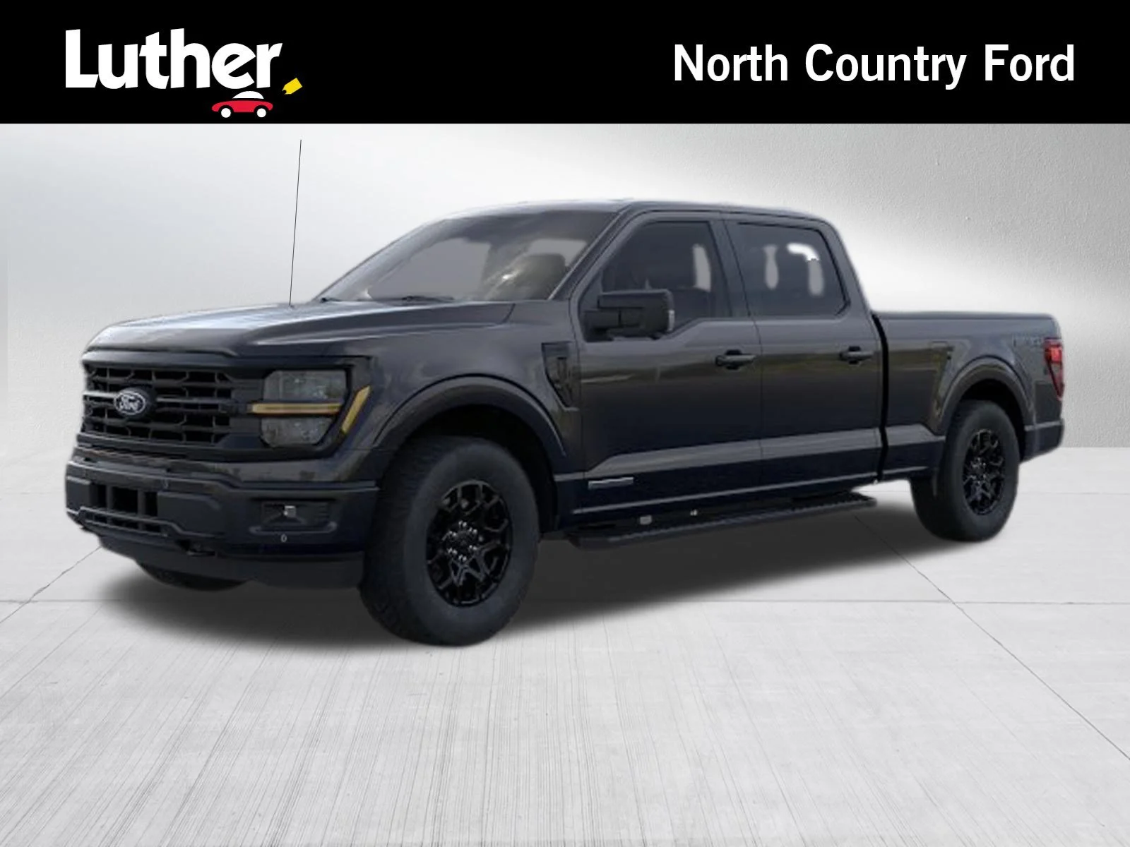 New 2026 Agate Black Metallic Ford XLT image 1