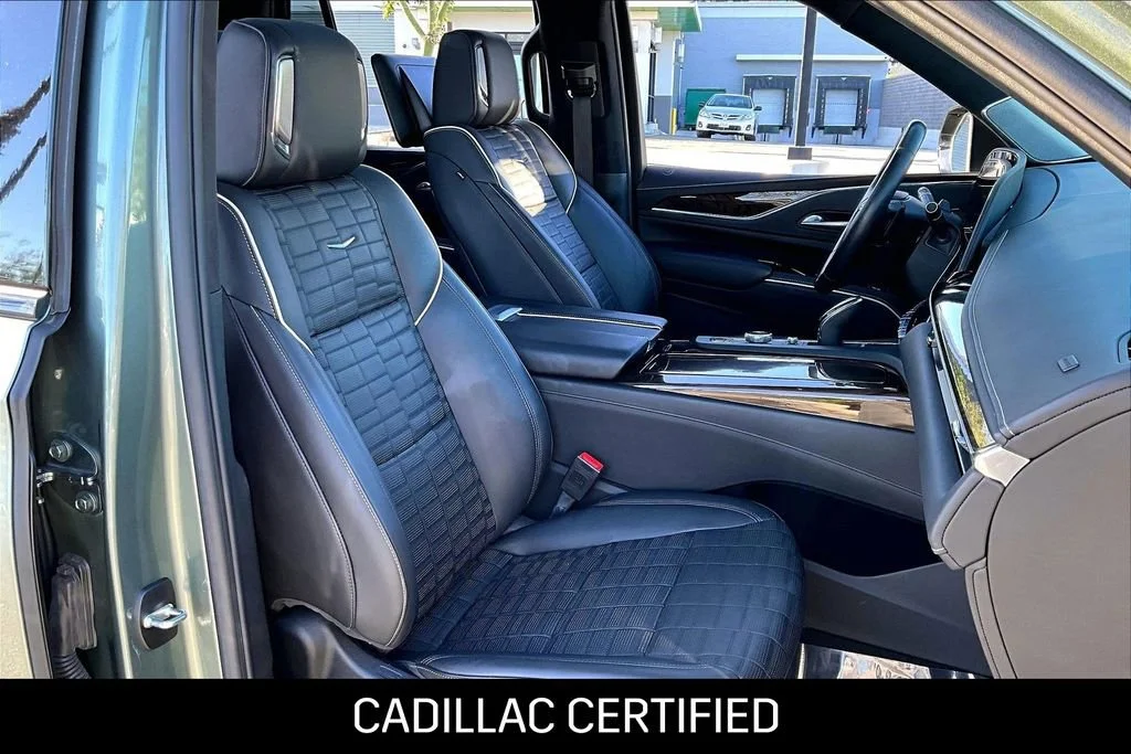 Used 2024 Dark Emerald Metallic Cadillac Sport Platinum image 9