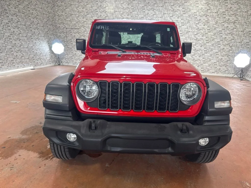 Used 2024 Firecracker Red Clearcoat Jeep Sport image 2