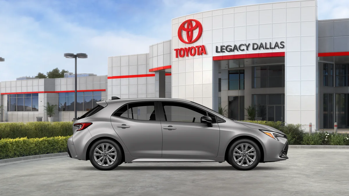 New 2027 Classic Silver Metallic Toyota SE image 40