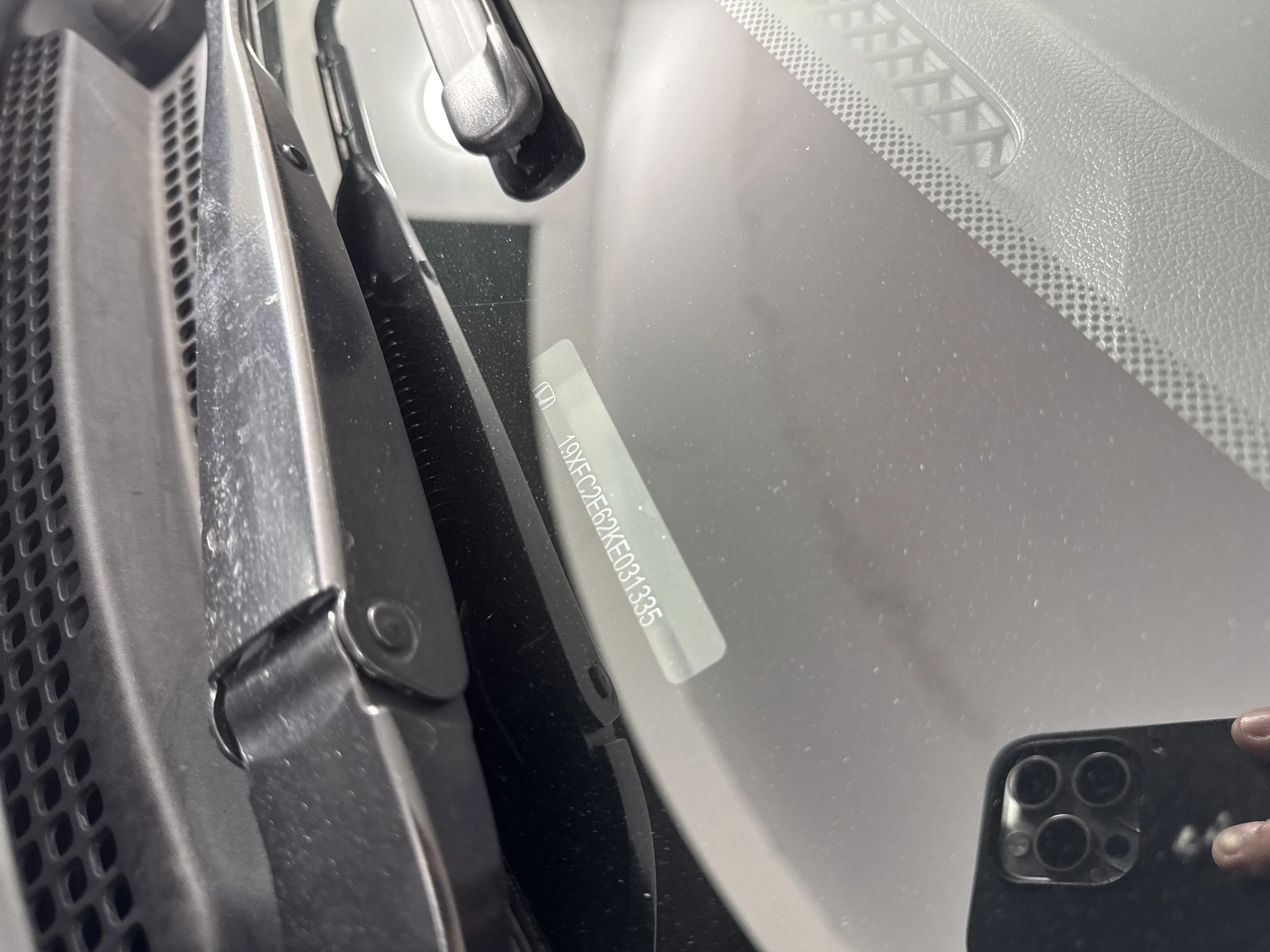 Used 2019 Crystal Black Pearl Honda LX image 11