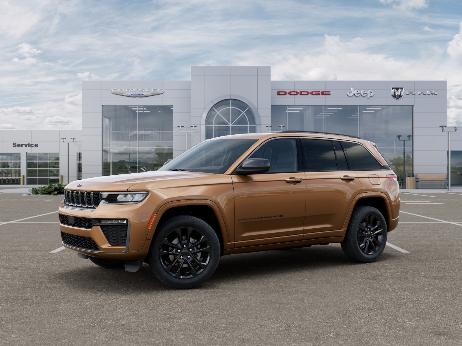 New 2026 Copper Shino Metallic Clear-Coat Exterior Paint Jeep Limited Reserve image 2
