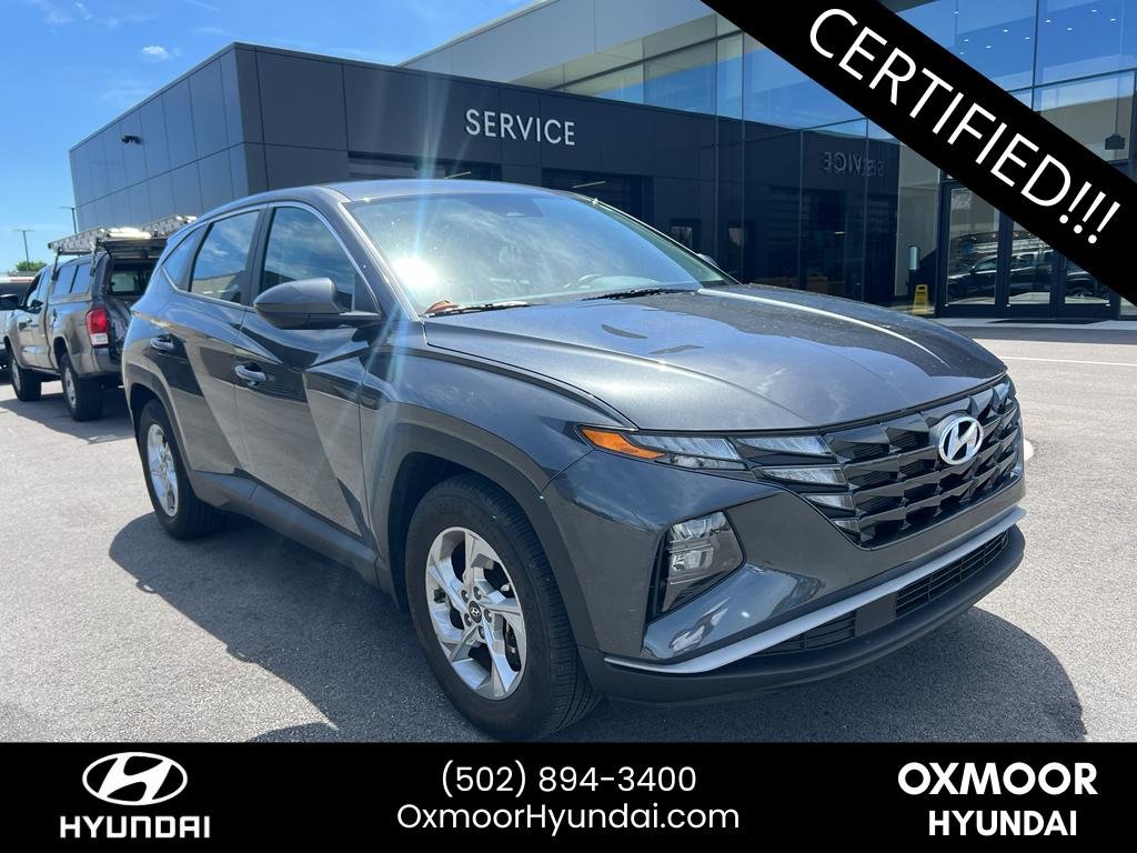 Used 2024 Dark Gray Metallic Hyundai SE image 1