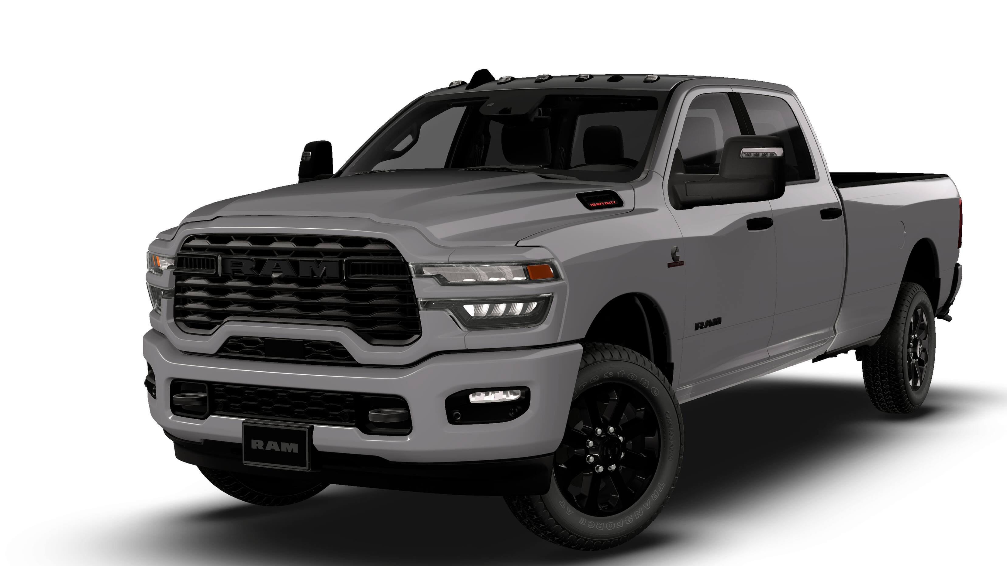 New 2027 Ceramic Gray Clear-Coat Exterior Paint RAM BIG HORN image 1