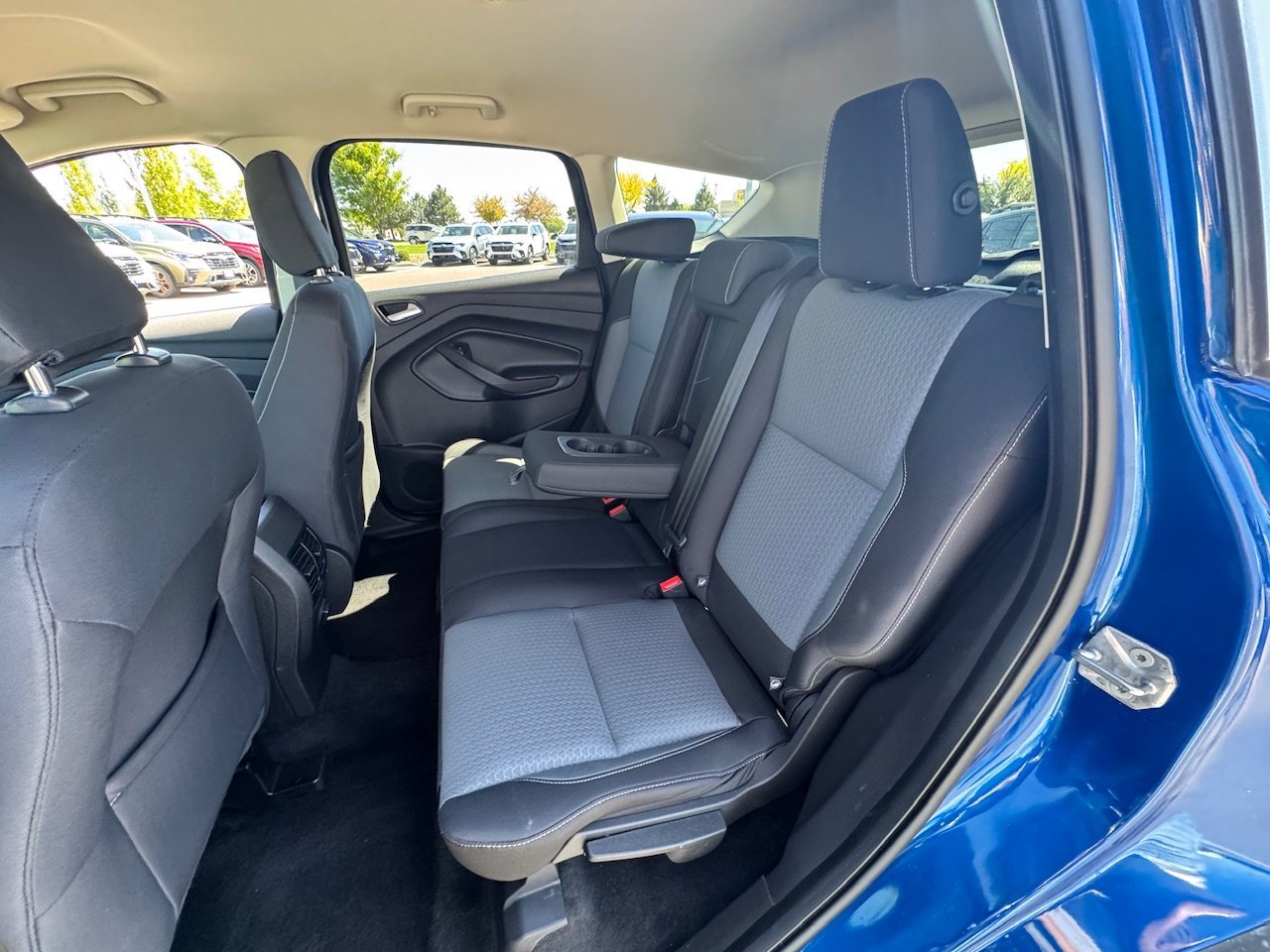 Used 2018 Lightning Blue Metallic Ford SE image 33