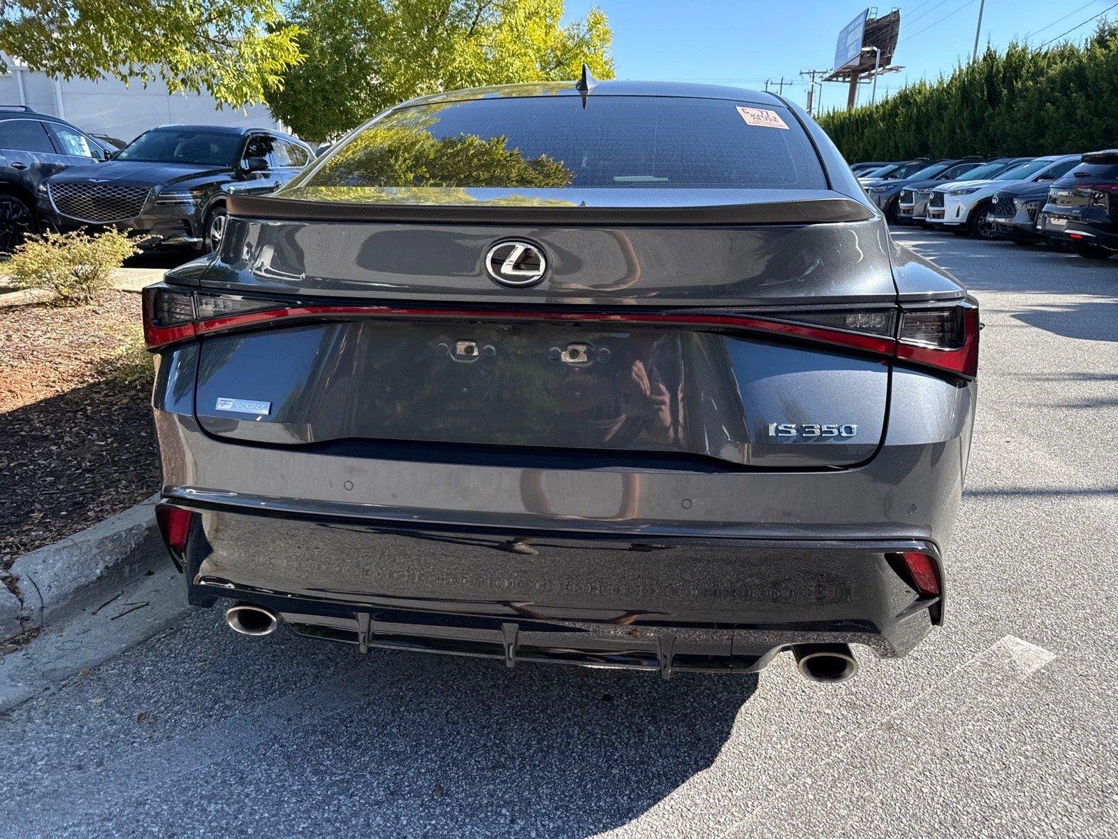 Used 2021 Cloudburst Gray Lexus IS 350 F SPORT image 12