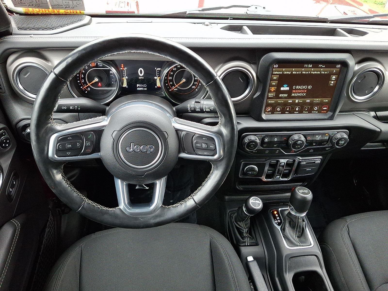 Used 2021 Snazzberry Pearlcoat Jeep Unlimited Sahara image 13