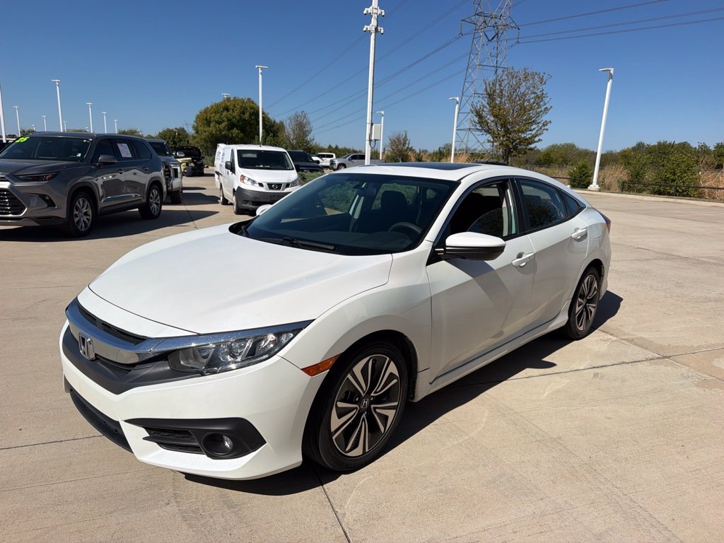 Used 2017 White Honda EX-T image 3