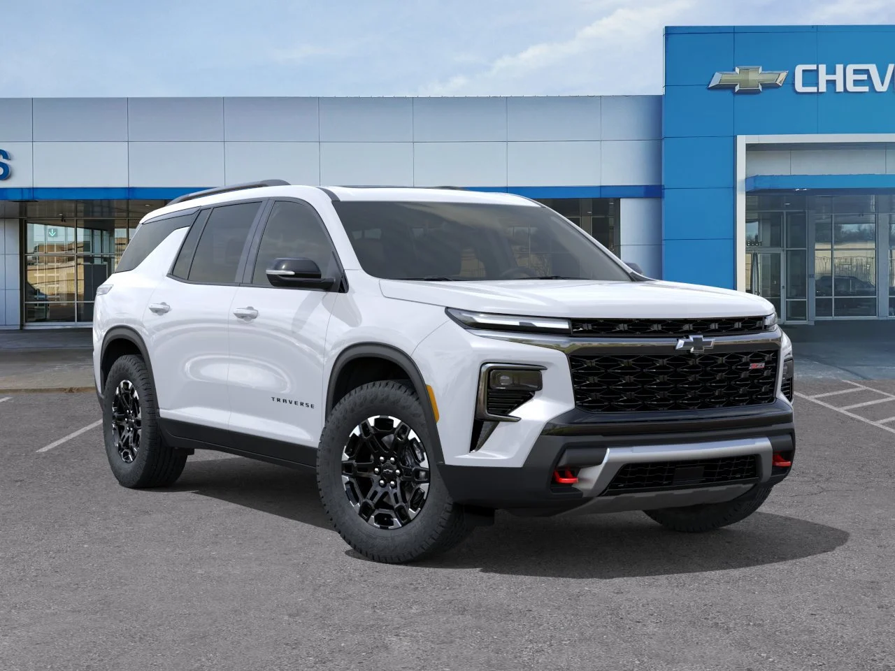 New 2027 Polar White Tricoat Chevrolet AWD Z71 image 8