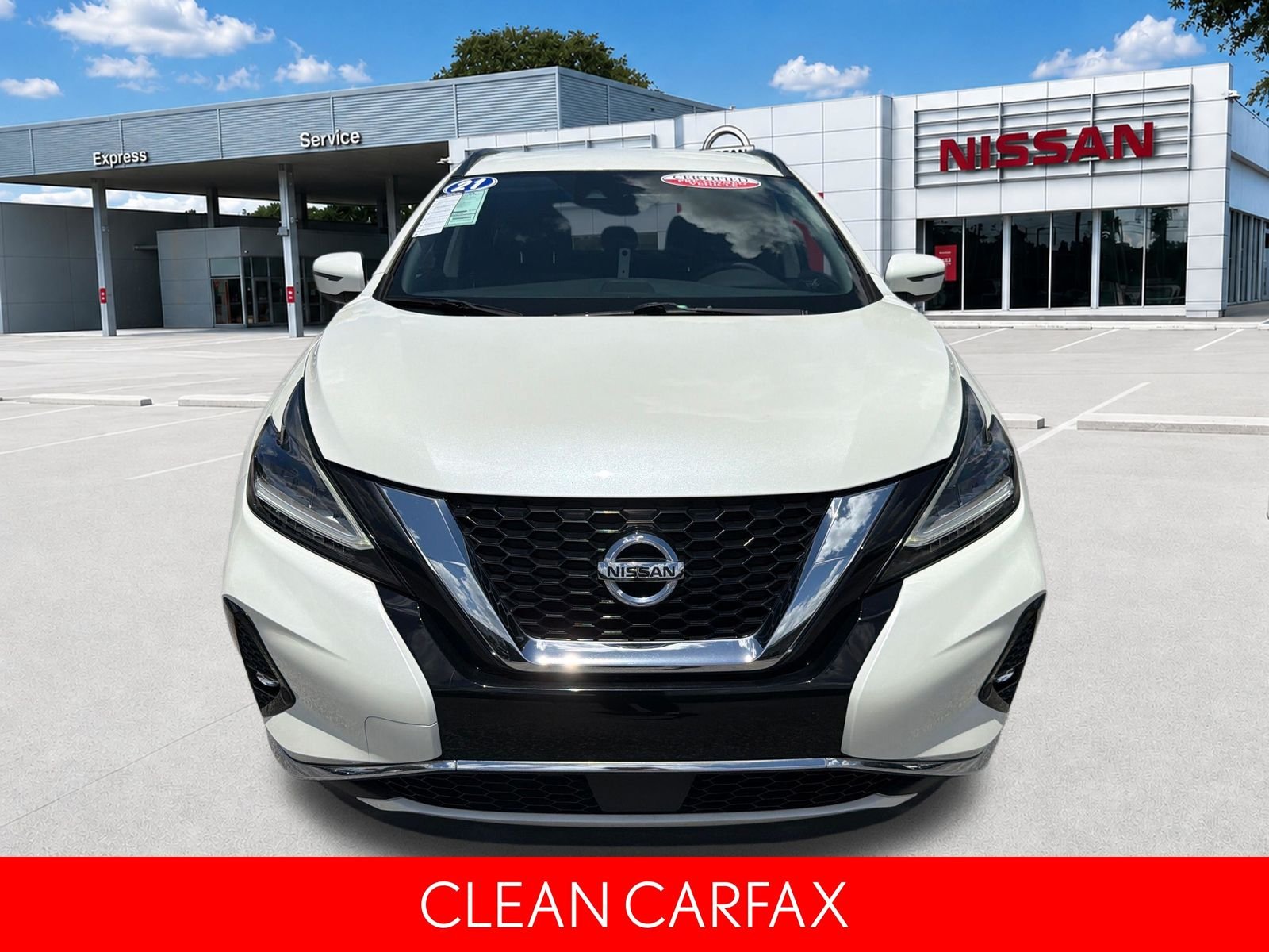 Certified Used 2021 White Nissan SV image 8
