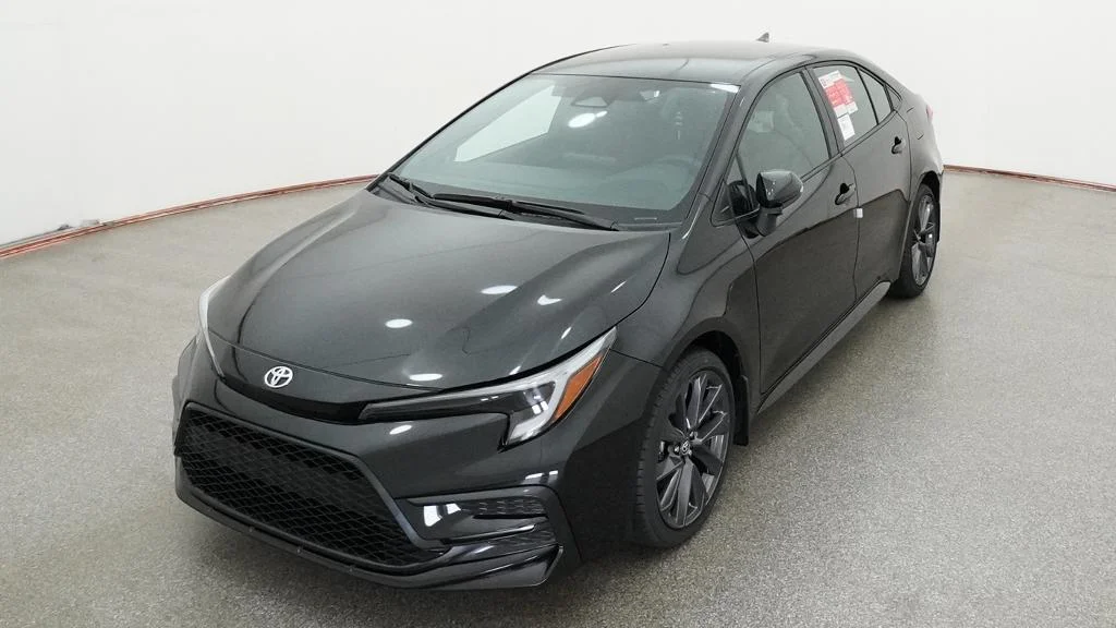 New 2026 Midnight Black Metallic Toyota SE image 50